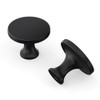 LONTAN 10 Pack Black Door Knobs Drawer Knobs Black Knobs