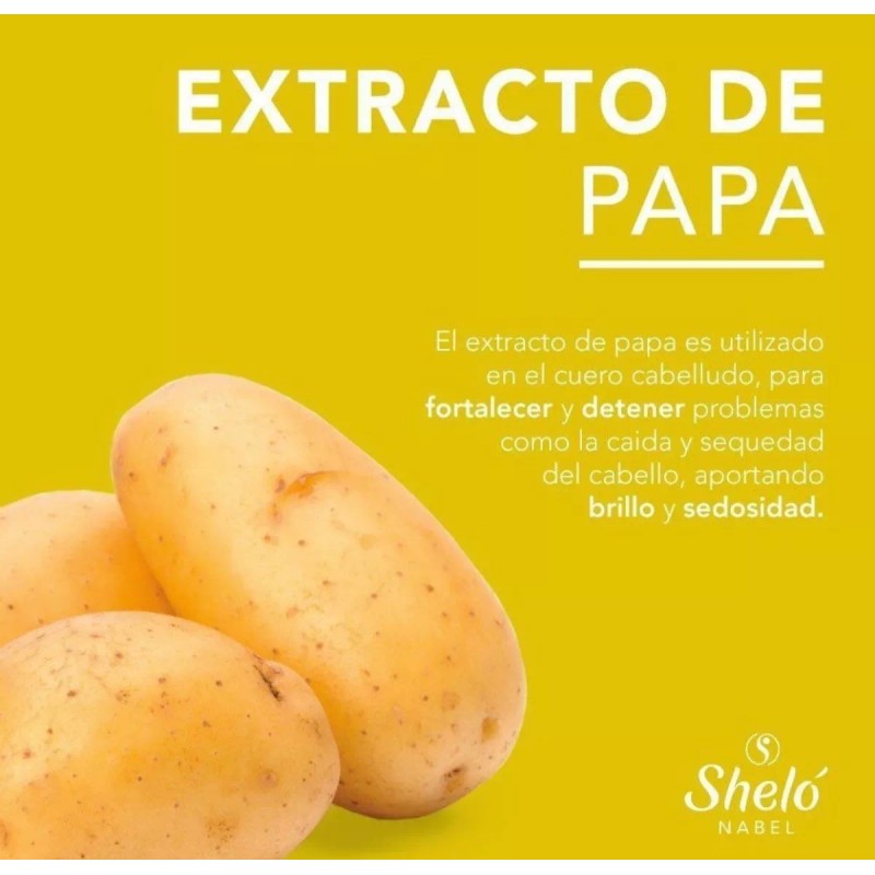 Sheló Nabel Aceite De Papa Especial Para Uso En Cabello