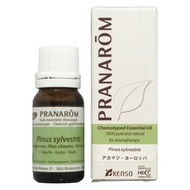 Pranarom Red Pinus Europe Essential Oil, 0.3 fl oz (10 ml)