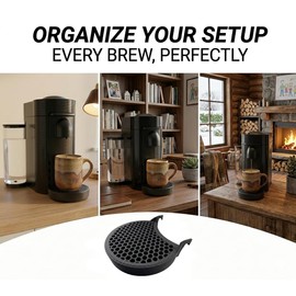 Drip Tray Replacement Compatible with Nespresso Vertuo Plus, Black