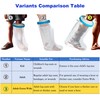Tideshake - 100% Waterproof Extra Wide Leg Cast Cover for