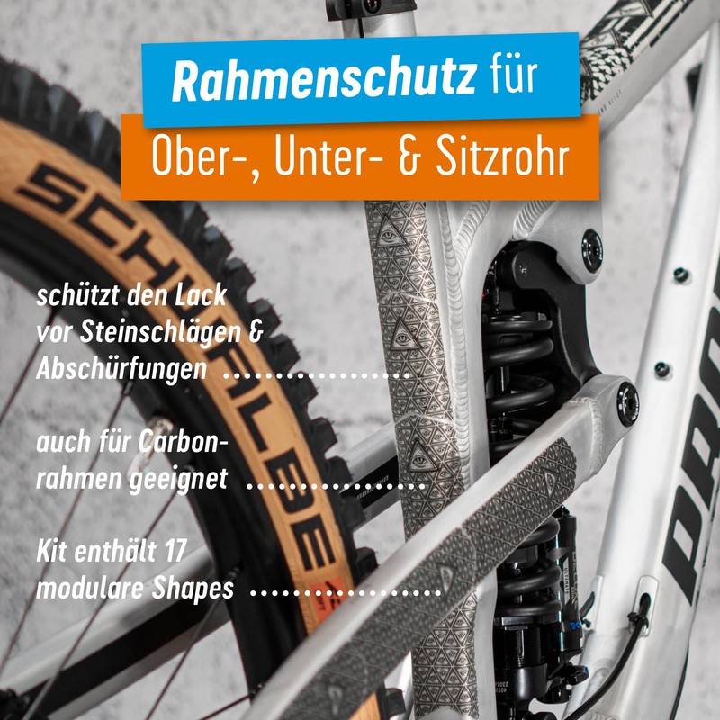 Riesel Design Tape 3000 Frame Protector Frame Tape Bicycle Protective