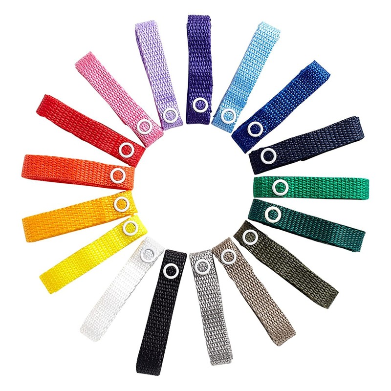 Baby Buddy 2-Count Secure-A-Toy, Black/Tan, 2-Pack