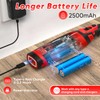 SHALL 8V Cordless Rotary Tool Kit, Lightweight 2.5 Ah Battery