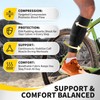 CAMBIVO Calf Compression Sleeves with EVA Pads for Shin Splints,