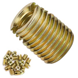 Marhynchus 20 x Thread Inserts Fasteners Other Fasteners 302 Carbon Steel Self-Tapping Thread Insert Hardware Accessories (Inner M6 x 1.0 Outer M10 x 1.5)