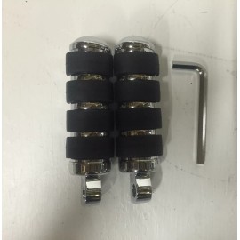 EMGO BUFFALO ISO PEGS ISO Custom Footpegs Harley Softail sportster Passenger Highway Forward Controls