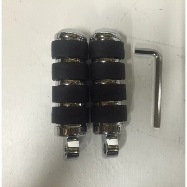 EMGO BUFFALO ISO PEGS ISO Custom Footpegs Harley Softail sportster
