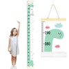AUTOWT Kids Growth Height Chart, Canvas Height Chart Ruler Removable