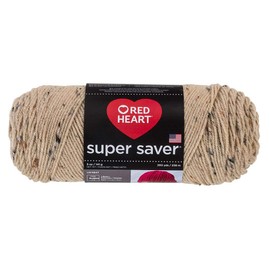 Red Heart Super Saver Yarn 4334 Buff Fleck