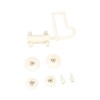 Sewing Machine External Spool Set Portable Multifunctional Sewing Machine Mini