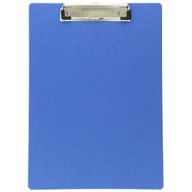 ナカバヤシ クリップボード A4 E型 バインダー ブルー QB-A401-B