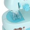 Children Electric Sewing Machine Toy with Threader Ruler Interesting Small