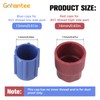 AC Dust Caps Compatible with 8V1 Thread R134a Cap 13mm