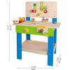 Award Winning Hape Master Workbench Kid's Wooden Toolbench Pretend Builder