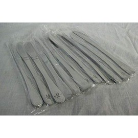 Restaurant Equipment 12 Pack Stainless Steel Dinner Knives (12)