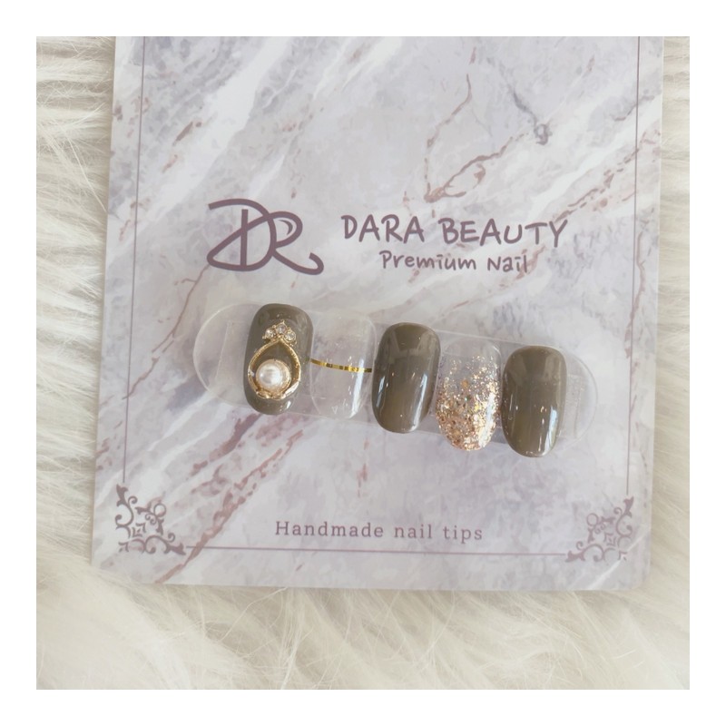 Next day delivery⭐Zircon parts autumn nails⭐ / 다음날 발송⭐지르콘파츠 가을네일⭐