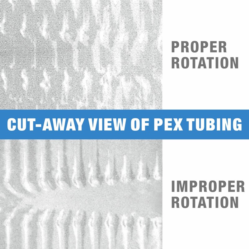 iCrimp PEX Expansion Tool Kit with 3/4 Inch Auto Rotation
