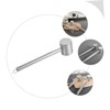 Ipetboom Stainless Steel Meat Mallet Heavy Duty Dual Sided Tenderizer