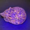 Natural Yooperlite Cat Carved Quartz Manifestation Stone Crystal Art Decor