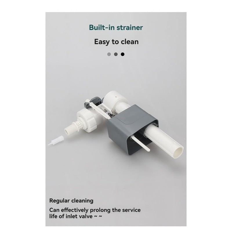 Tskcvy Bathroom in-Wall Water Tank Inlet Valve Hang Wall Hanging