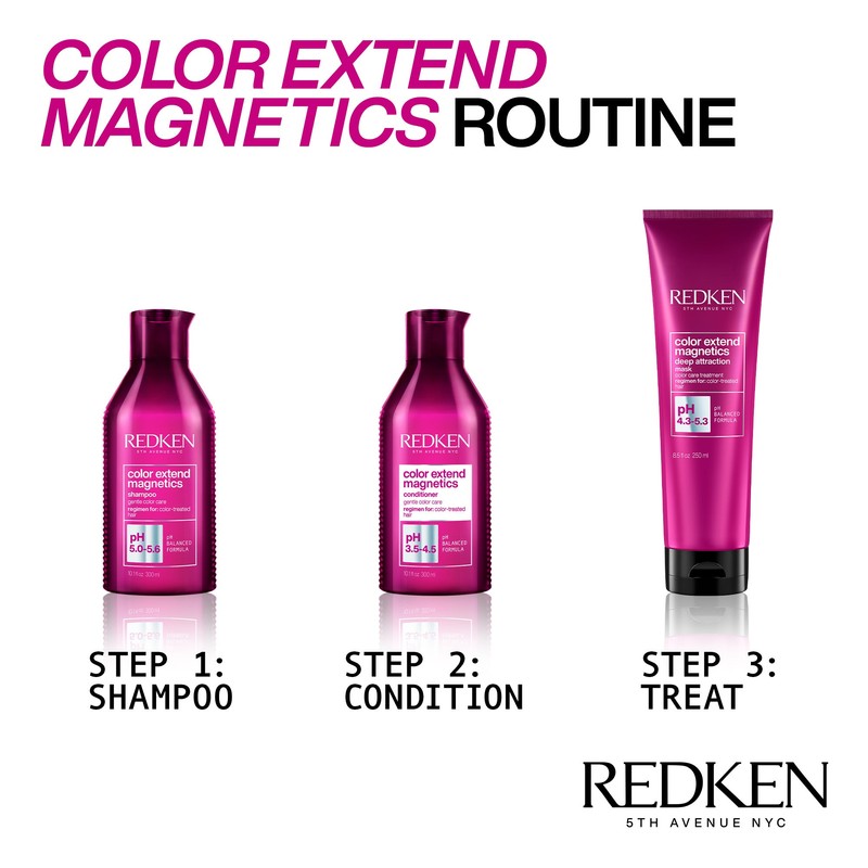 Redken Color Extend Magnetics Shampoo and Conditioner 500ml Bundle