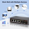 6 Port 2.5G Unmanaged Ethernet Switch, 4 x 2.5G Base-T