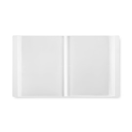 MUJI 44597026 Polypropylene Photo Postcard Holder, 2 Tiers, 264 Pockets, 2L Compatible, Double-Sided Type