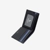 Hazzys (대전신세계)DEDGE블랙 사이드 배색 가죽 2단 반지갑 HJWA2E032BK (Deajeon Shinsegae)