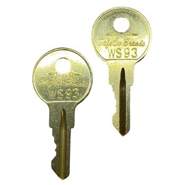 WS93 Keys for Potter Fire Alarm Cabinets and Pull Stations SafeCo Brands 2-Keys