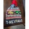 Unbranded LED Christmas Hat, Light up T-Rexmas Beanie Unisex Brand