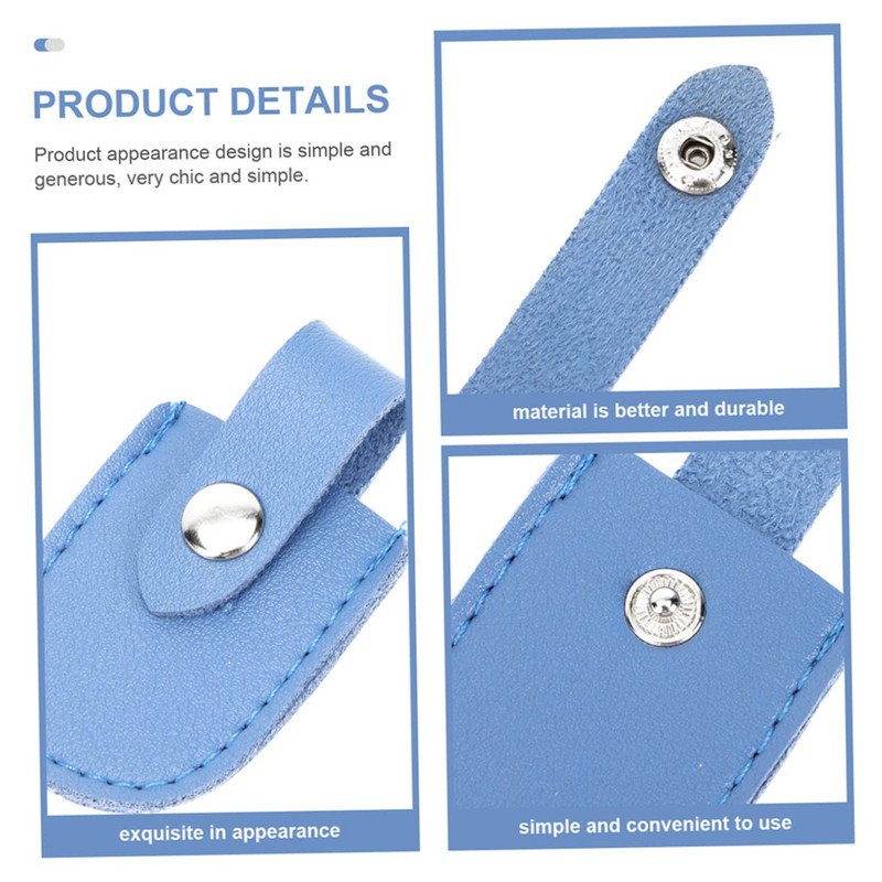 VICASKY 1set Scissors Pouch for Nail Clippers and Cuticle Scissors