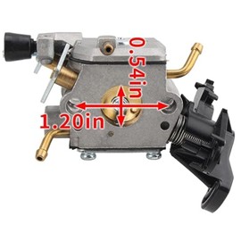 Kurihina Compatible with 506450401 Carburetor with 523055201 Return Line for Husqvarna 450 450E 445 445E Chainsaw C1M-EL37B