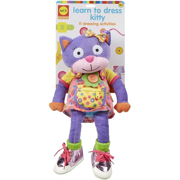 Alex Little Hands Learn To Dress Kitty Kids Toddler Art and Craft Activity