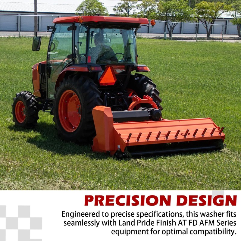 Verplexter Blade Mounting Washer, Code 804-110C, for Land Pride Finish