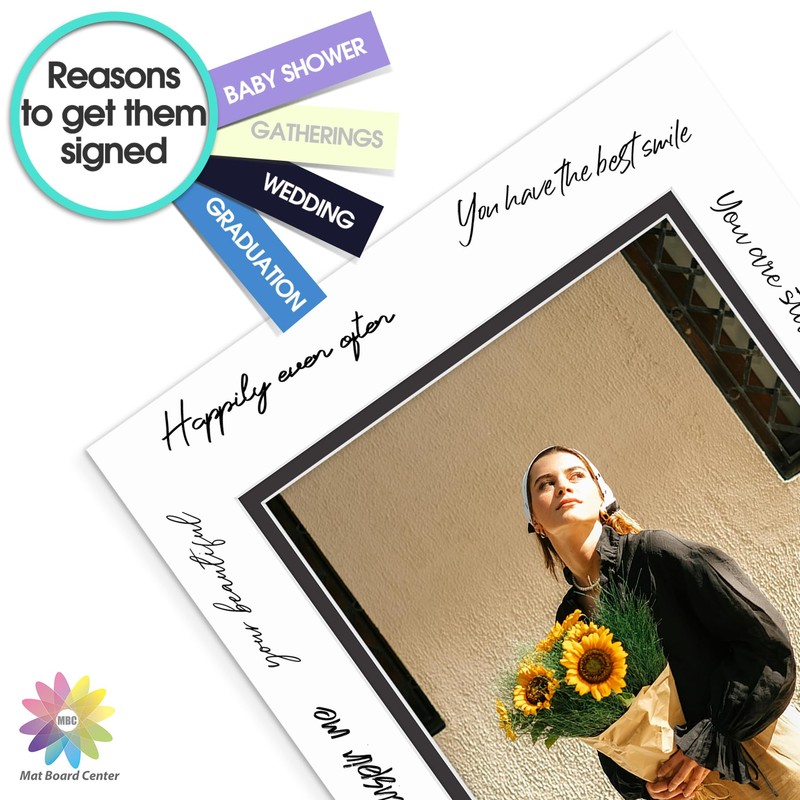 Mat Board Center, Double Mat - Acid Free, 8-ply Thickness,