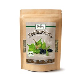 Biojoy Organic Mulberry Leaf Tea (100g), Dried and Cut (Morus alba, Morus nigra)