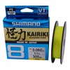 Line Kairiki 8, 300 m, 0.28 mm, 29.3 kg, Yellow