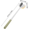 Cepillo Exfoliante para Pies con Mango Largo COMNESTBI 608VVX7R203123KEGCVT1QN8N