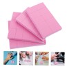 FOMIYES 50pcs Nail Sponges Manicure Tools Nail Buffer Block for