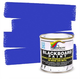 Rainbow Chalk Markers Limited Chalkboard Blackboard Paint - Brush on Wood, Metal, Glass, Wall, Plaster Boar...
