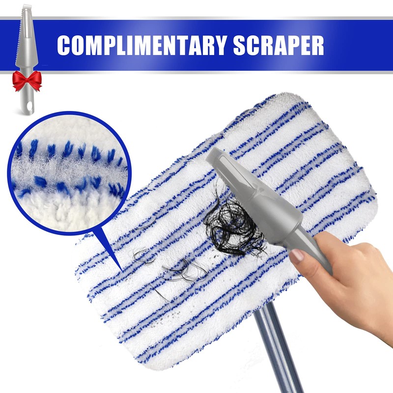 MASTERTOP Large Microfiber Mop and Looped-End String Wet Mop