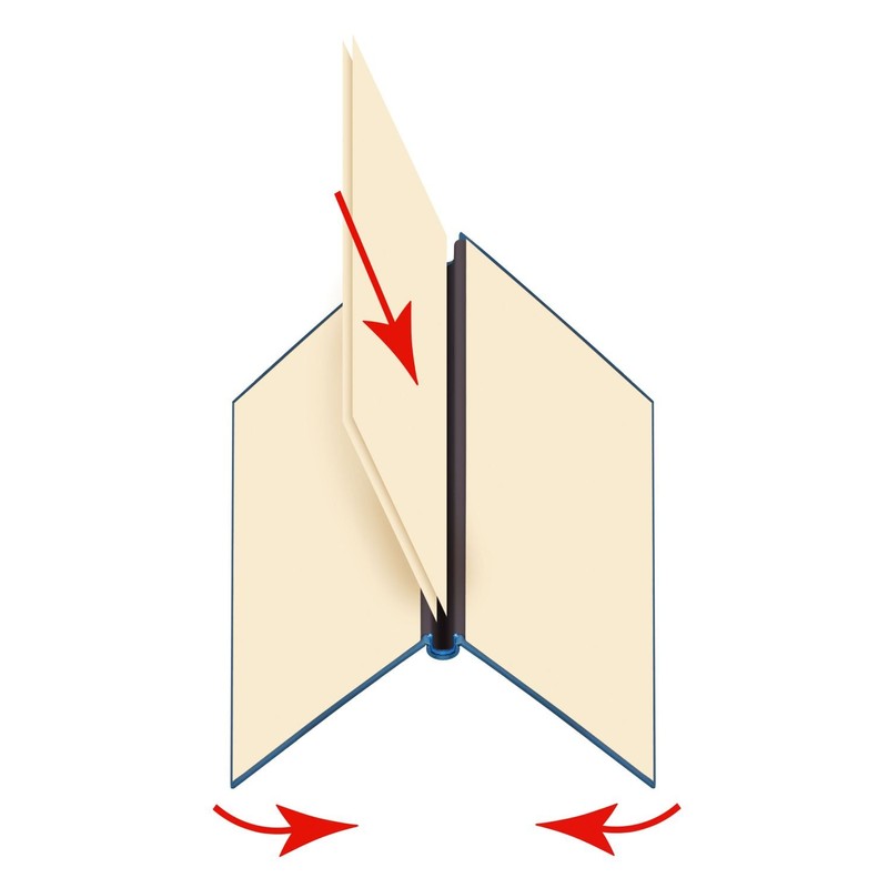 Veloflex 4944341 Springback Binder A4 Velocolor Light Green