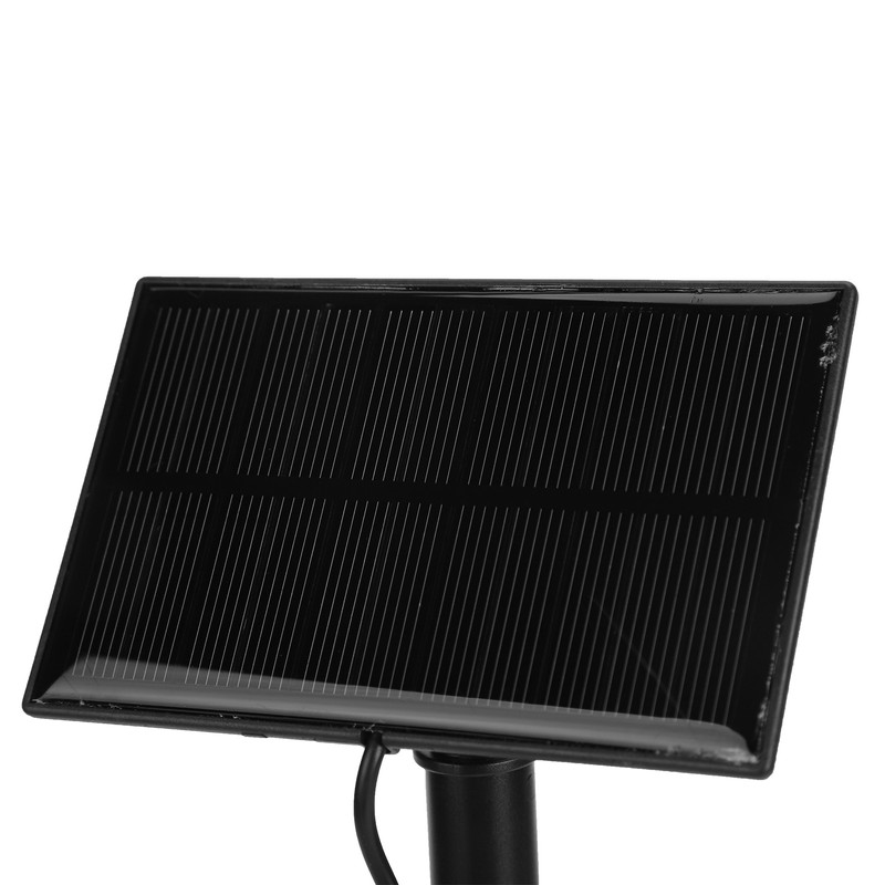 Solar Panel Powered Light Bulb Movable Charging Emergency Lamp for