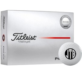 Titleist Pro V1x Enhanced Alignment Monogrammed Golf Balls - 2025 Model