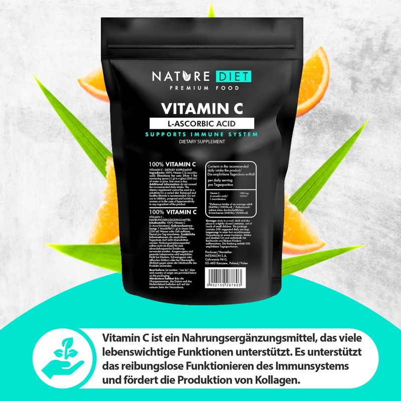 Nature Diet - Vitamin C 500 g | Powder |