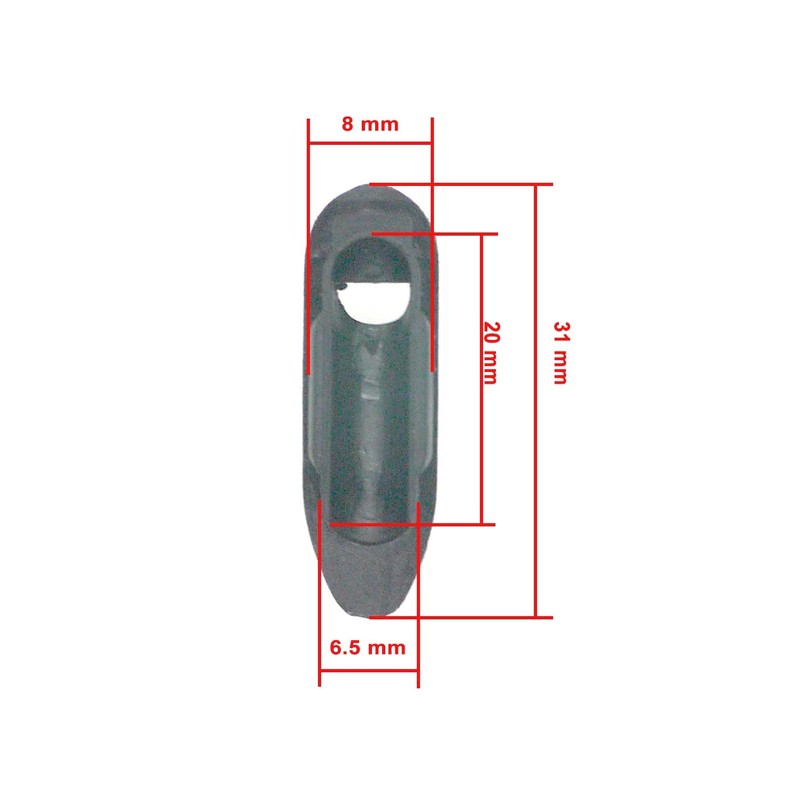Bike Brake Derailleur Shifter Housing Grommets, Internal Cable Routing Kit