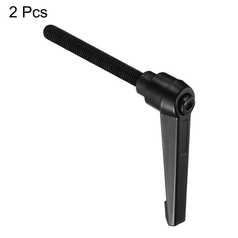 sourcing map M8 x 70mm Handle Adjustable Clamping Lever Thread