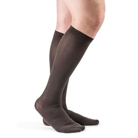 Actifi 20-30 mmHg Knee High Compression Dress Socks for Men, Closed Toe