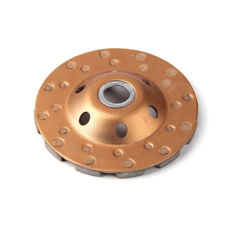 HRLORKC 4 Inch Concrete Turbo Diamond Grinding Cup Wheel 12